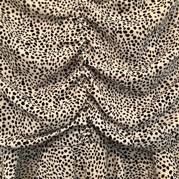 NWT Lucy Paris Ruched Skirt - Picture 4 of 6